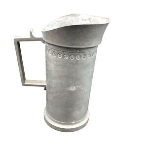 Vintage Pewter 1/2 Liter Measuring Cup/Tankard, Mark‎ on Bottom